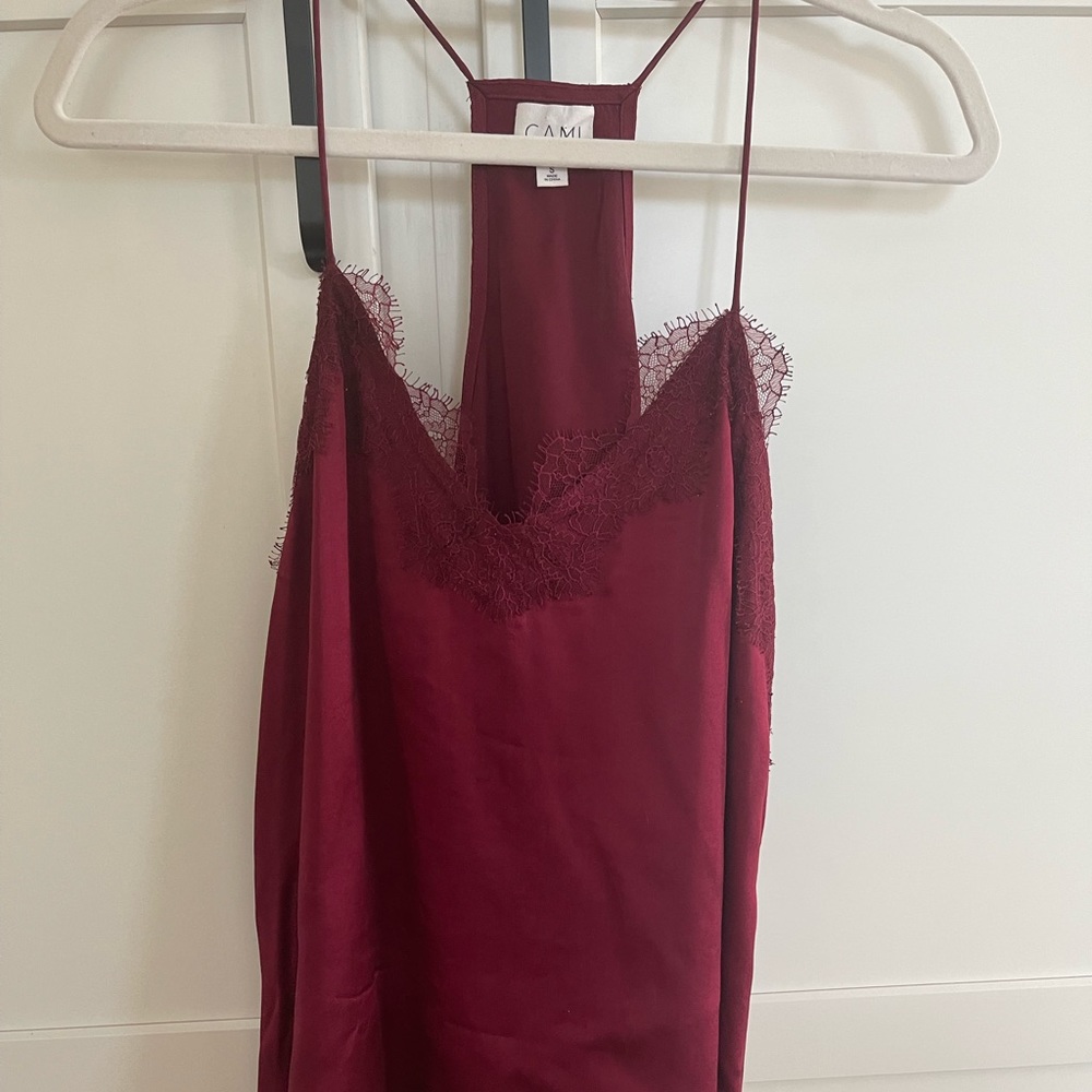 Cami NYC - size small burgundy cami